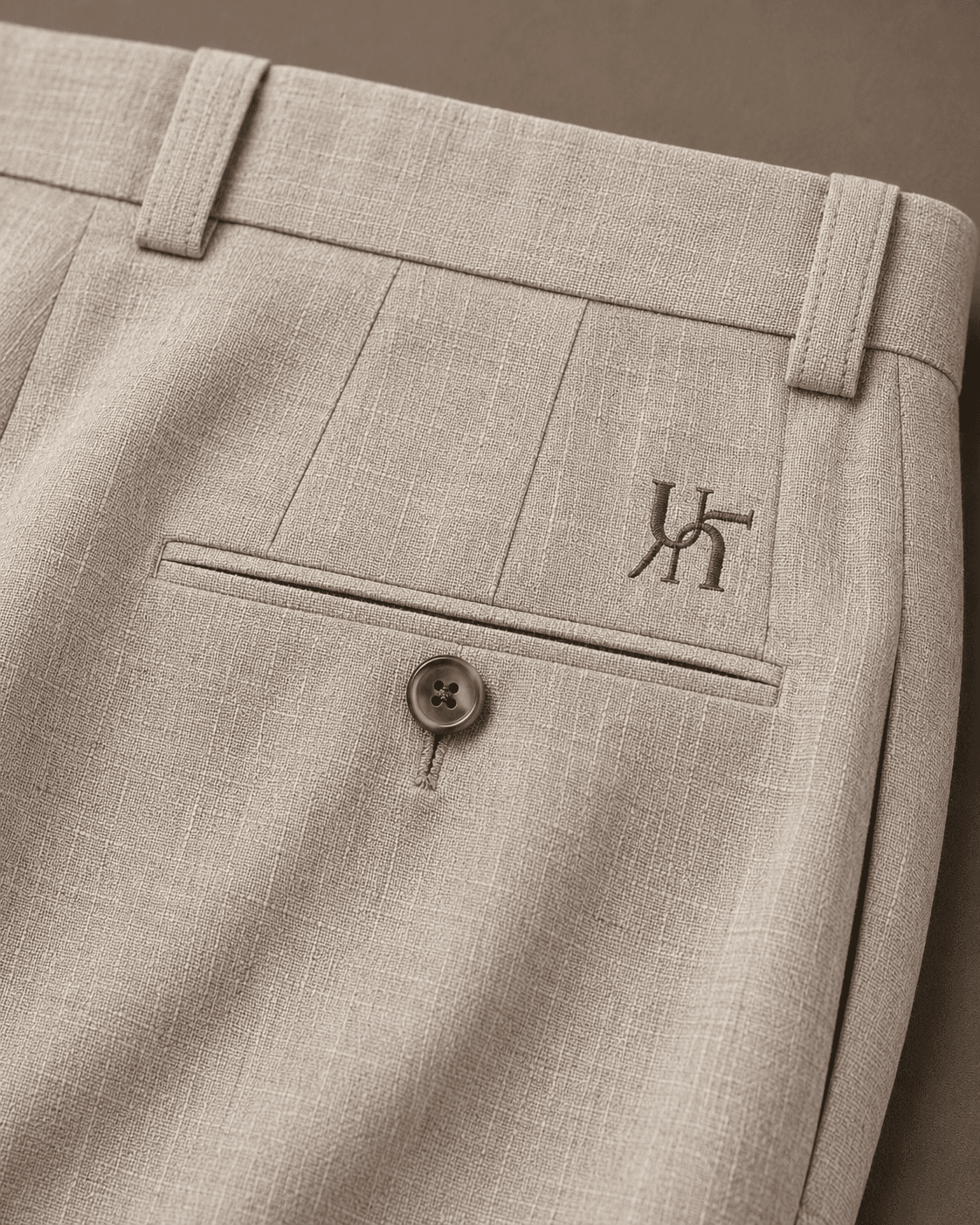 Linen Trouser editorial render