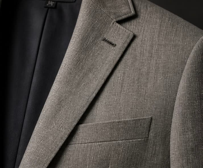 Linen Blazer editorial render