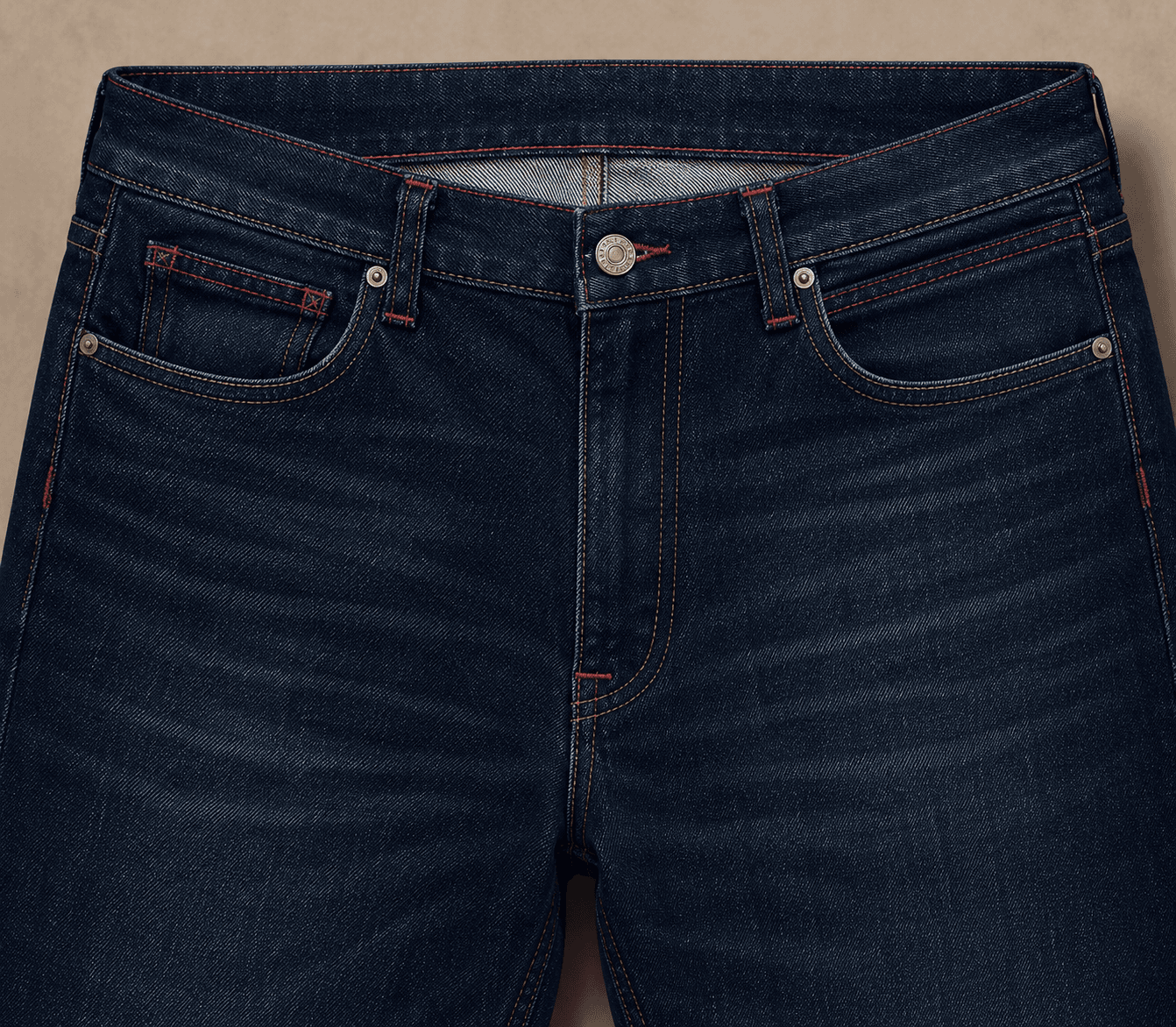 Straight Leg Denim technical render